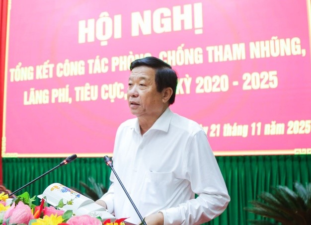 Tỉnh ủy Vĩnh Long: Tổng kết công tác phòng, chống tham nhũng, lãng phí, tiêu cực, nhiệm kỳ 2020-2025